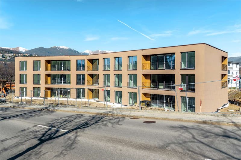 3.5 pièces avec jardin magnifique à Pregassona au RDC (1)