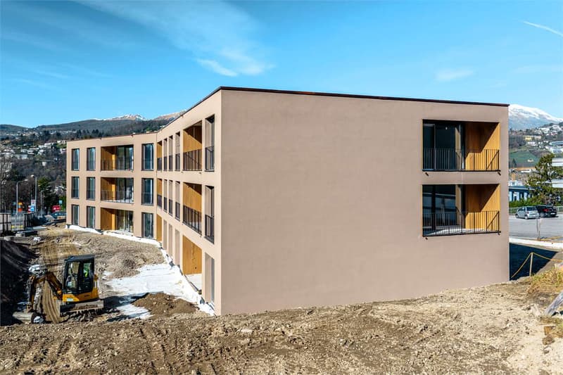 3.5 pièces avec jardin magnifique à Pregassona au RDC (5)