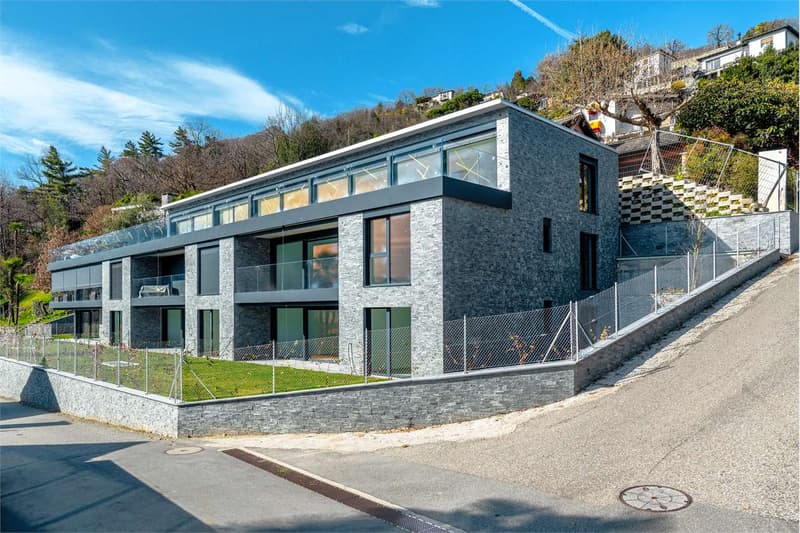 3,5 Zimmer mit Garten NEU Minusio Seeblick im EG (3)
