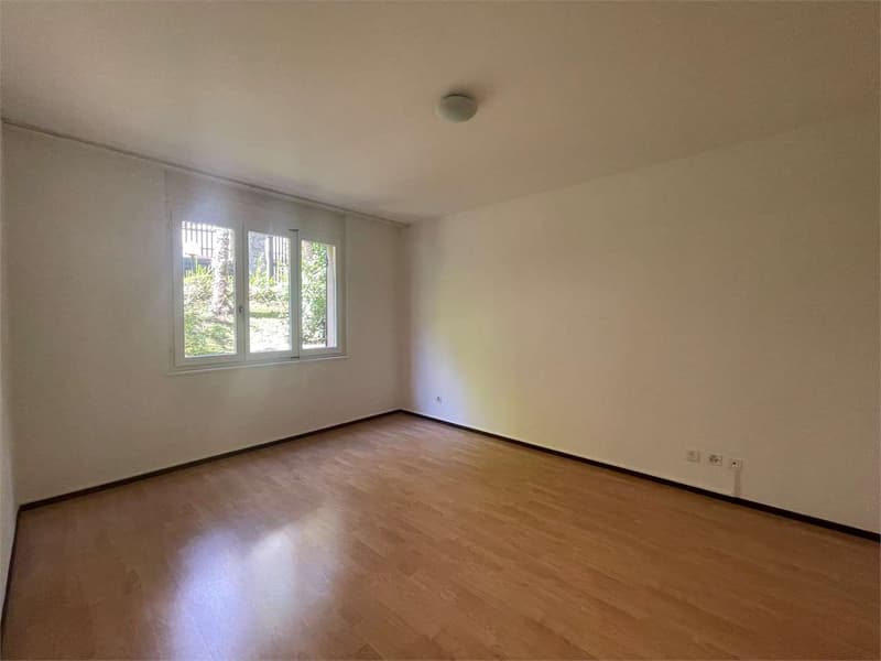 Appartement lumineux de 3,5 pièces à Gentilino avec grande terrasse couverte et vue (4)