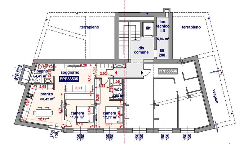 Appartamento 3.5 locali ristrutturato a nuovo Lugano centro (2)