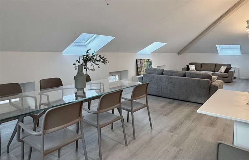 Penthouse complètement rénové à Bellinzona (2)