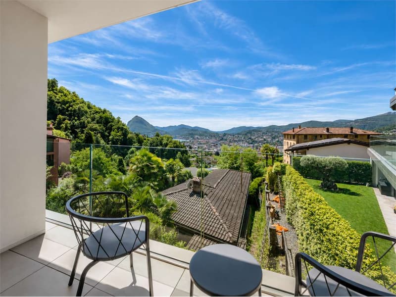 Appartamento di recente costruzione di 5.5 locali a Lugano vista lago (11)