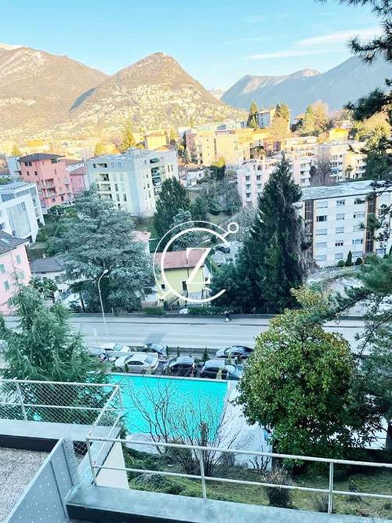 Monolocale arredato zona Moncucco con vista lago (4)