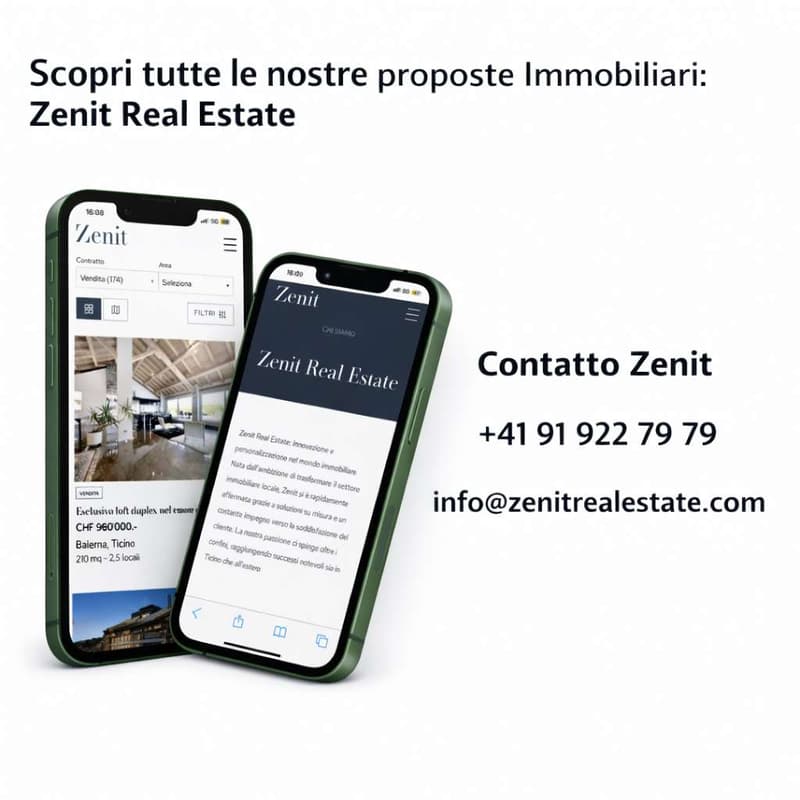 Affascinante casa Loft in affitto a Barbengo - 112 m², giardino e post (8)