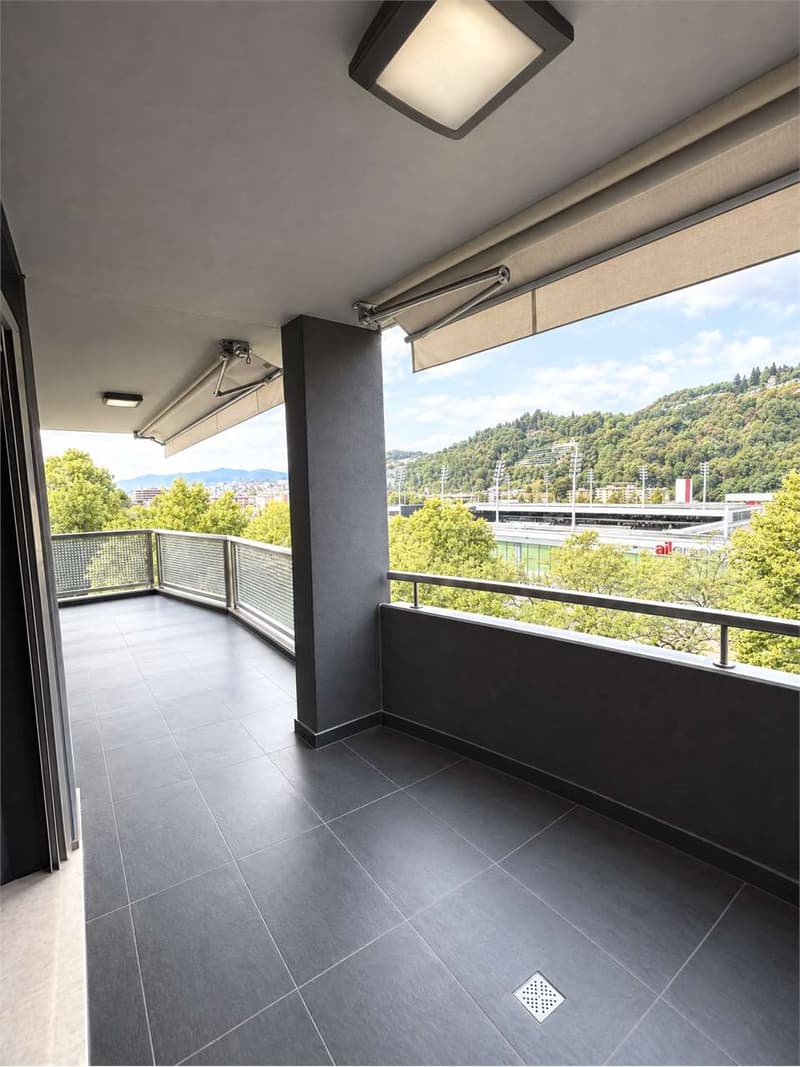 Esclusivo 4.5 locali con terrazza panoramica - Pregassona (11)