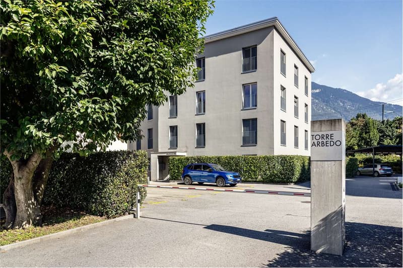 2,5 locali moderno con piscina e vista Alpi - Arbedo (2)