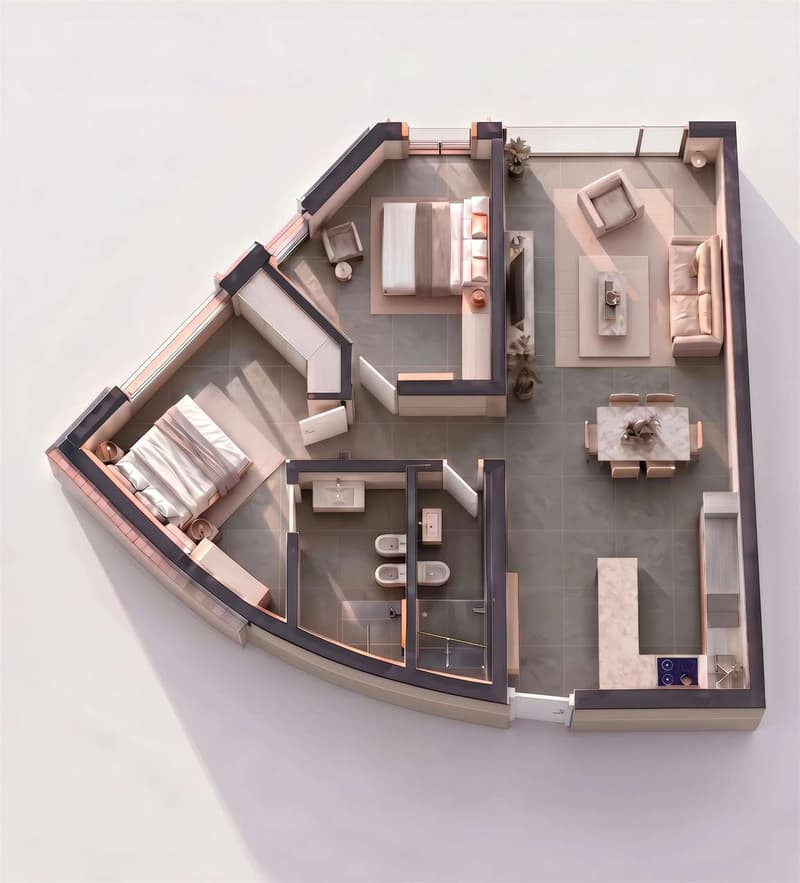 Appartamento di 3.5 locali con giardino privato - Bellinzona (13)