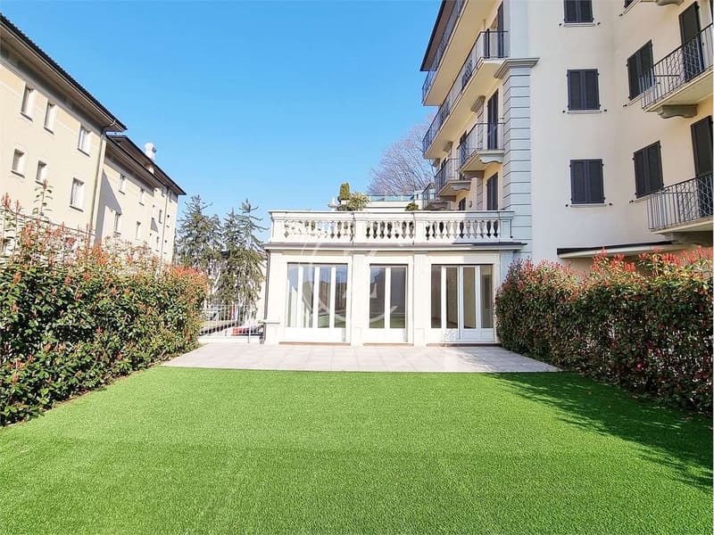 Magnifico appartamento di 4.5 con giardino in affitto a Castagnola - L (5)
