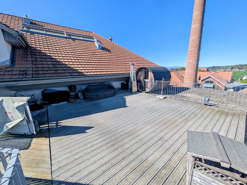 Einzigartiges Loft in historischem Gebäude in Hindelbank 227m2 inkl. 2 EH Plätze (11)