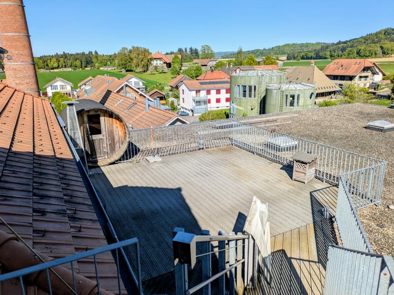 Einzigartiges Loft in historischem Gebäude in Hindelbank 227m2 inkl. 2 EH Plätze (10)