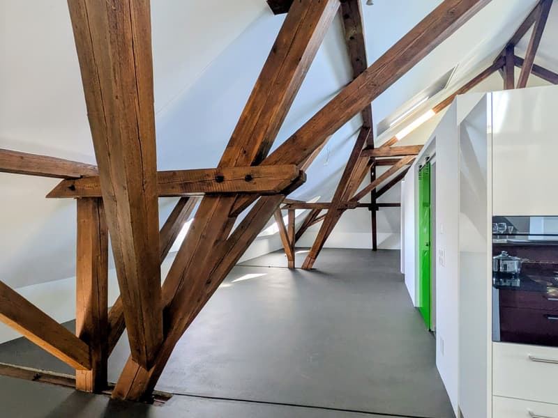Einzigartiges Loft in historischem Gebäude in Hindelbank 227m2 inkl. 2 EH Plätze (5)