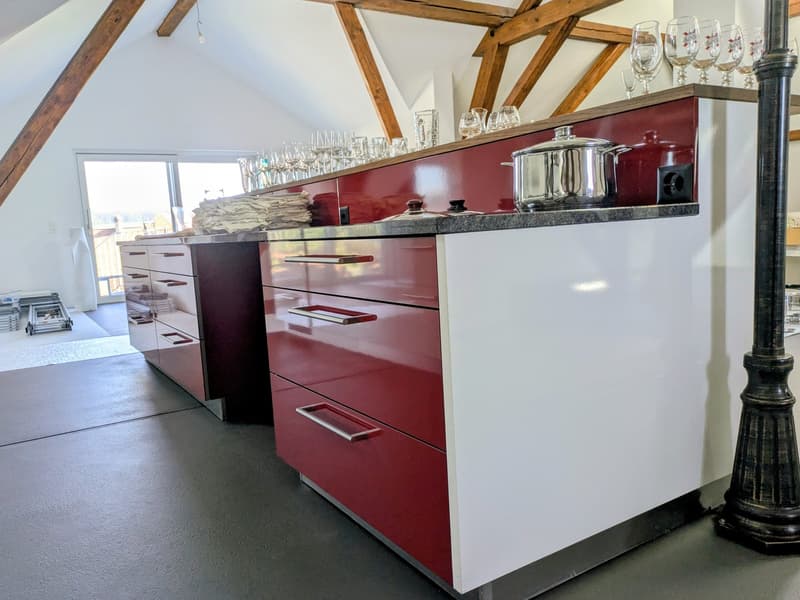 Einzigartiges Loft in historischem Gebäude in Hindelbank 227m2 inkl. 2 EH Plätze (4)