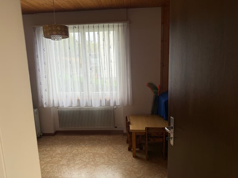 Zimmer EG mit Korkboden