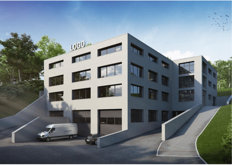 Edificio multifunzionale con permesso in vigore - Visibilità strategica sull'asse Montreux-Villeneuve (2)