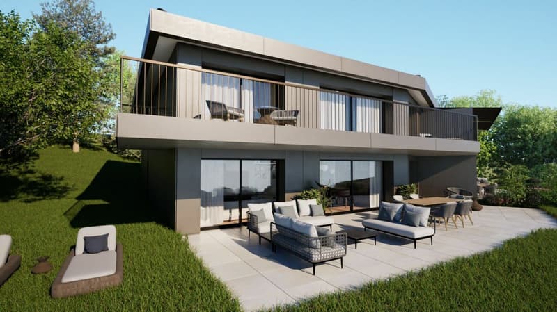 Superbe duplex avec vue sur le lac Léman (12)