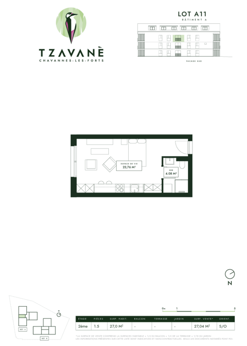 Bello studio di 27 m2 - ideale per investire - a prezzi molto competitivi (2)