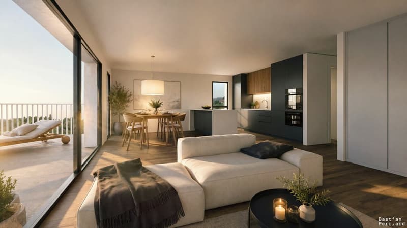 Bel appartement de 3,5 pièces avec terrasse privative - à découvrir ! ( Lot N°4 ) (5)