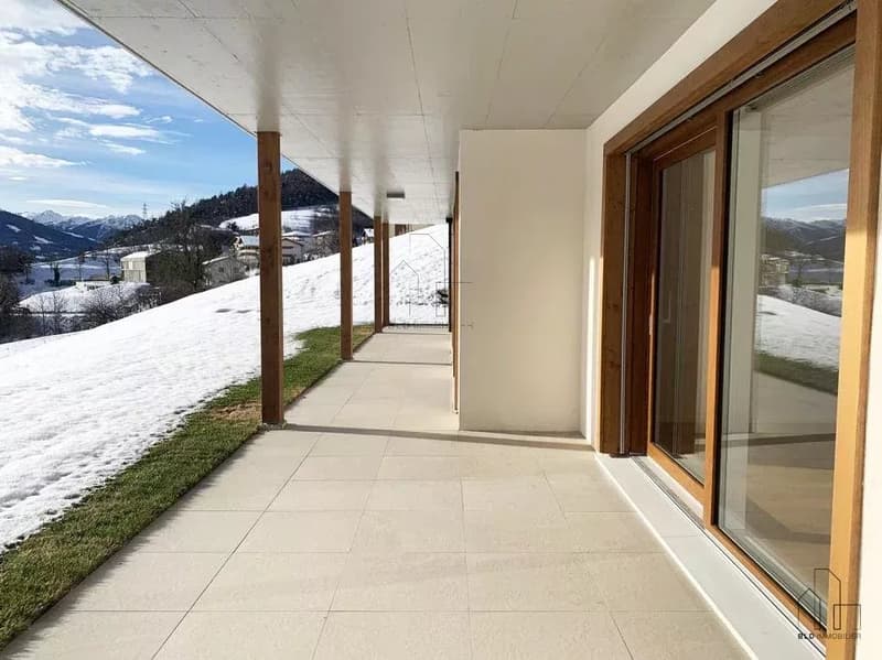 Beautiful new apartment with garden and view of the Rhone Valley (4)