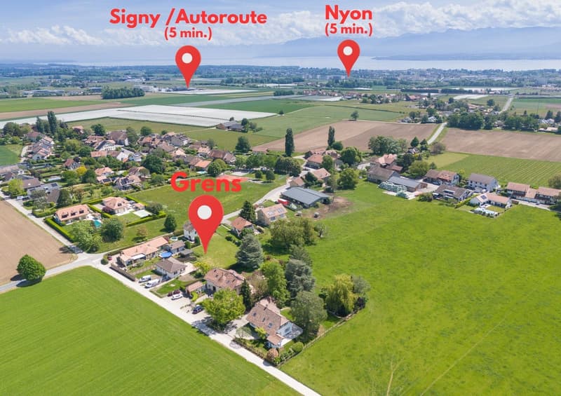 Magnifica villa individuale ristrutturata con vista panoramica, a 5 minuti da Nyon (17)