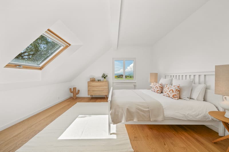 Magnifica villa individuale ristrutturata con vista panoramica, a 5 minuti da Nyon (10)