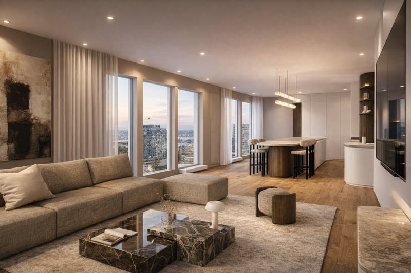 Unique penthouse with rooftop and swimming pool and amazing view on the lake and the Jet d’Eau (9)