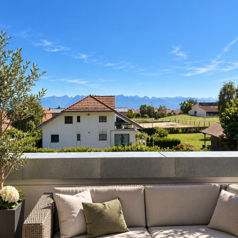 Rare à Pampigny – Attique familial de 178 m² utiles avec vue dégagée (2)