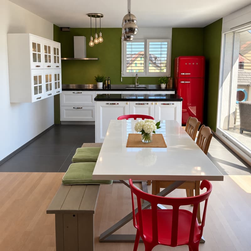 Rare à Pampigny – Attique familial de 178 m² utiles avec vue dégagée (4)