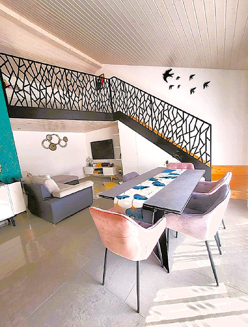 Les Evouettes (VS) - 4 rooms in attic between valley and mountains (1)