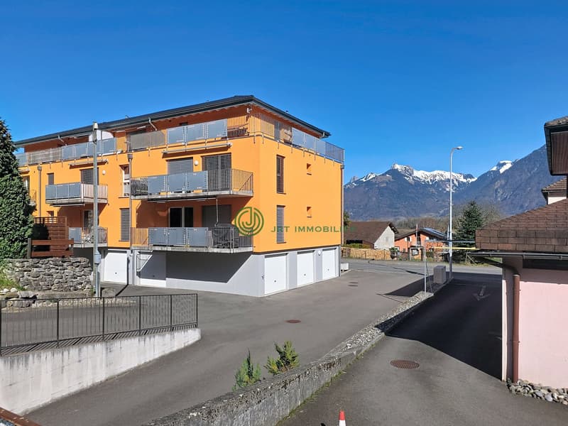Les Evouettes (VS) - 4 rooms in attic between valley and mountains (14)