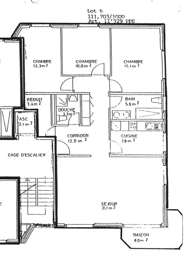 Angenehme 4.5-Zimmer-Wohnung mit Balkon in Villars-sur-Glâne (9)