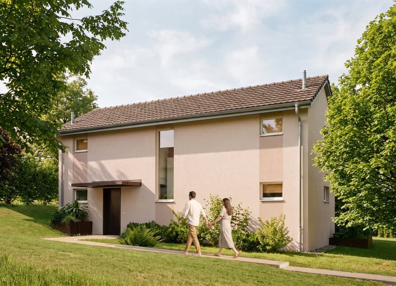 Nouvelle construction de villas individuelles MINERGIE (2)