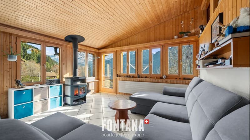 Chalet attiguo di 6 locali con suite principale (13)