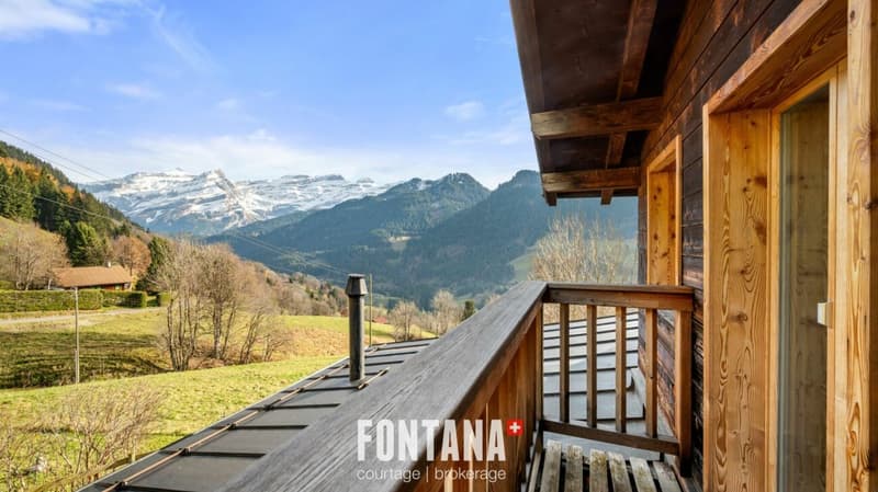 Chalet attiguo di 6 locali con suite principale (12)