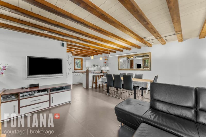 Half-chalet in triplex - La Marchande 2D, PPE Les Parchets (7)