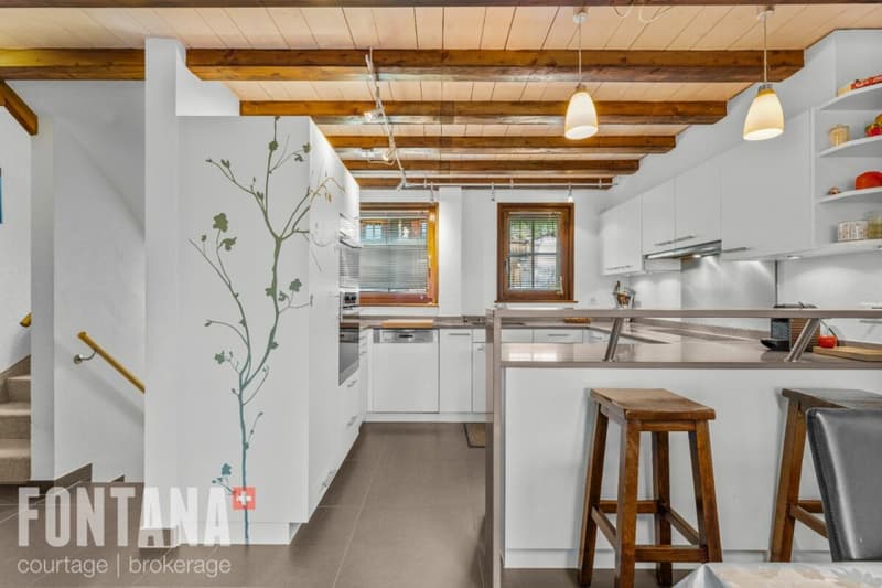 Half-chalet in triplex - La Marchande 2D, PPE Les Parchets (3)