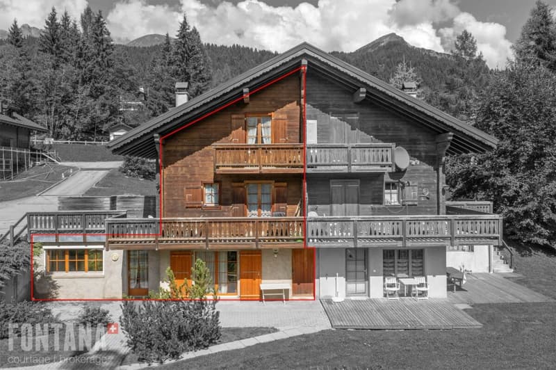Half-chalet in triplex - La Marchande 2D, PPE Les Parchets (11)