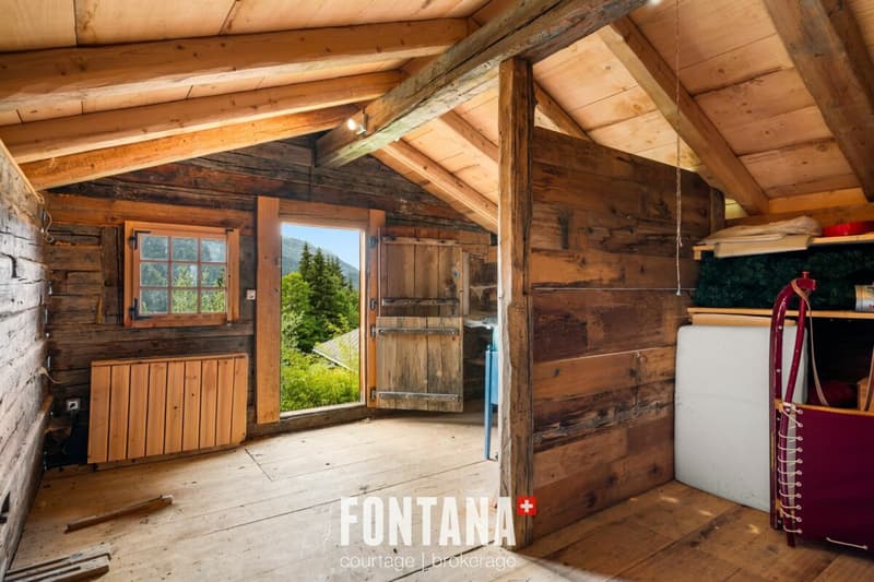 CHALET AUTHENTIQUE DE 1840 - LES DIABLERETS (34)