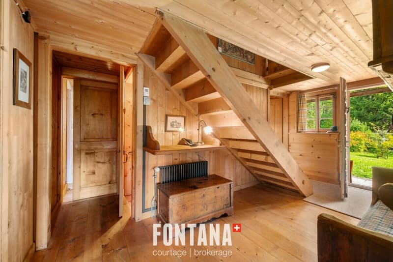 CHALET AUTHENTIQUE DE 1840 - LES DIABLERETS (2)