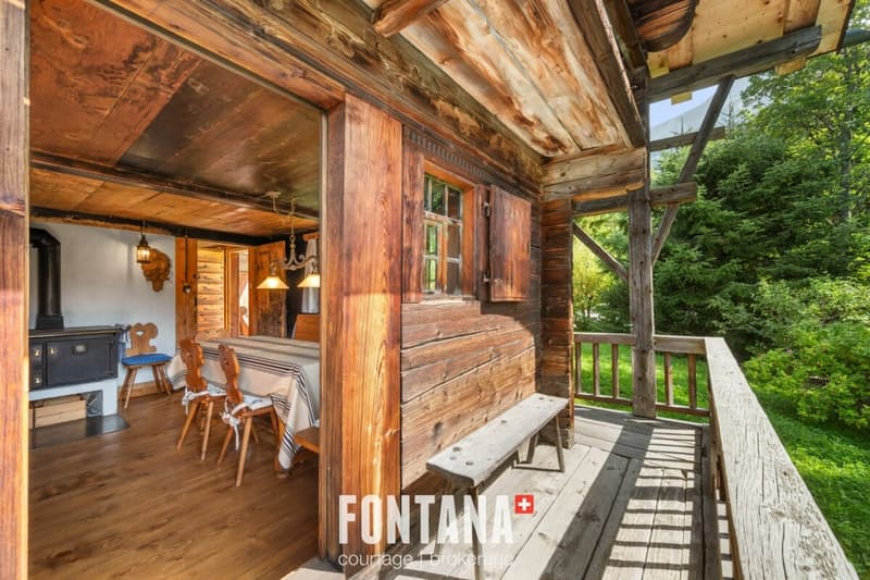 CHALET AUTHENTIQUE DE 1840 - LES DIABLERETS (7)