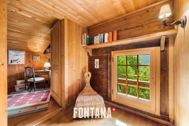 CHALET AUTHENTIQUE DE 1840 - LES DIABLERETS (18)
