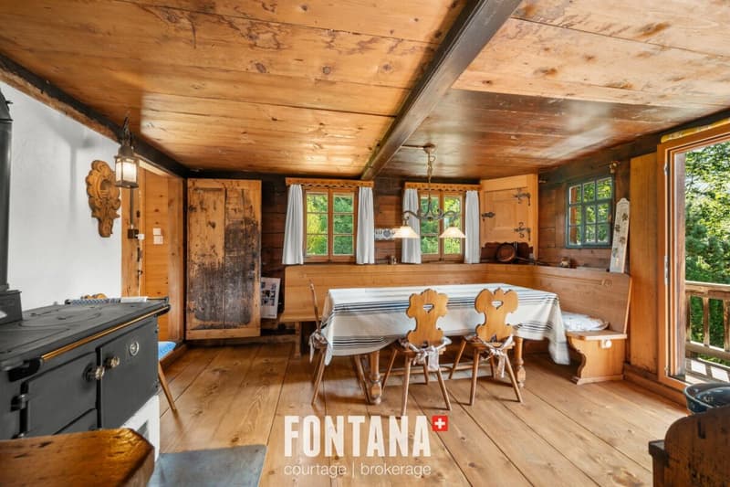 CHALET AUTHENTIQUE DE 1840 - LES DIABLERETS (4)