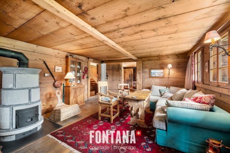 CHALET AUTHENTIQUE DE 1840 - LES DIABLERETS (9)