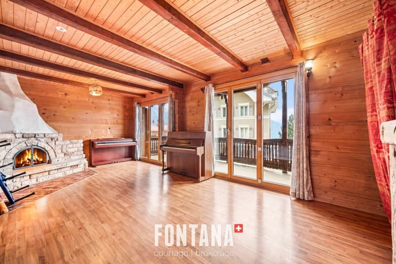 Chalet de caractère avec rendement locatif (2)