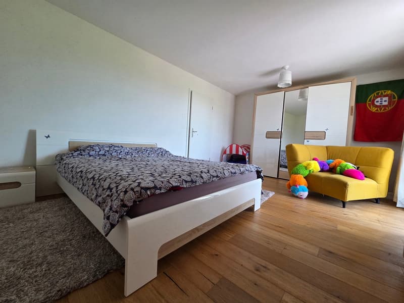Duplex 5.5 rooms with mountain view in Aigle (6)