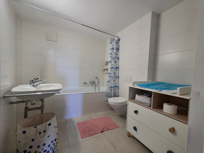 Duplex 5.5 rooms with mountain view in Aigle (10)