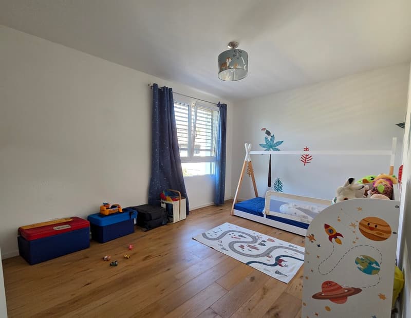 Duplex 5.5 rooms with mountain view in Aigle (8)