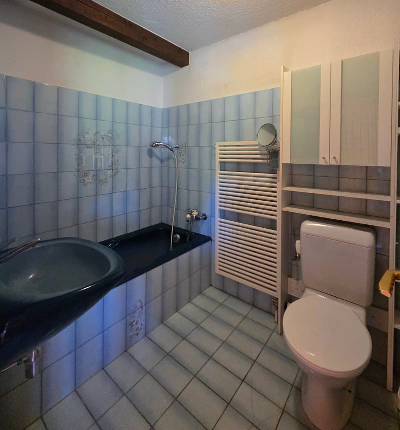 Altes individuelles Charakterhaus mit 2 Wohnungen & 1 Studio in Bex (12)
