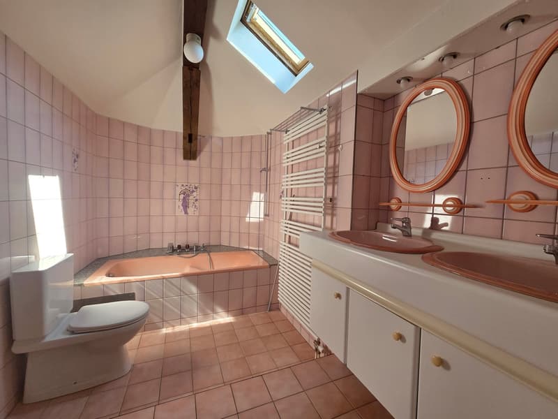 Altes individuelles Charakterhaus mit 2 Wohnungen & 1 Studio in Bex (7)