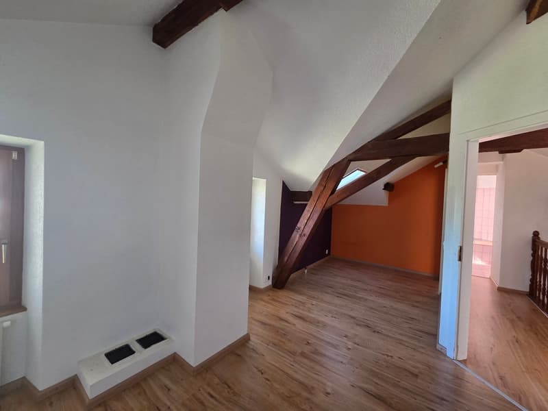 Altes individuelles Charakterhaus mit 2 Wohnungen & 1 Studio in Bex (5)